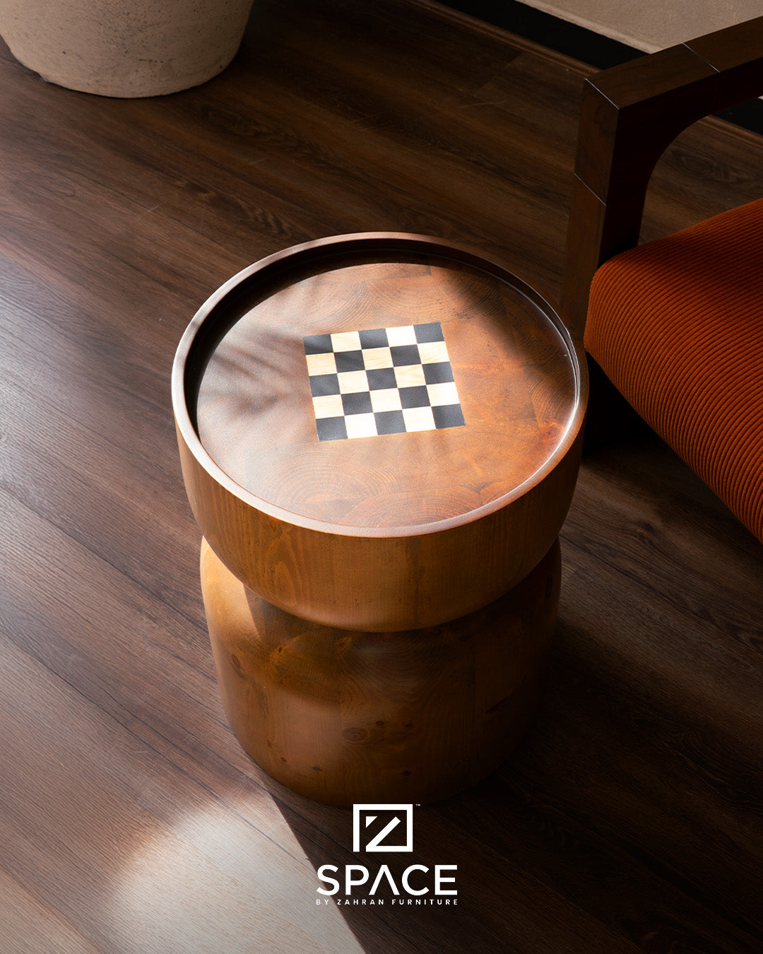 Mini Chess Side Table – Arc Collection