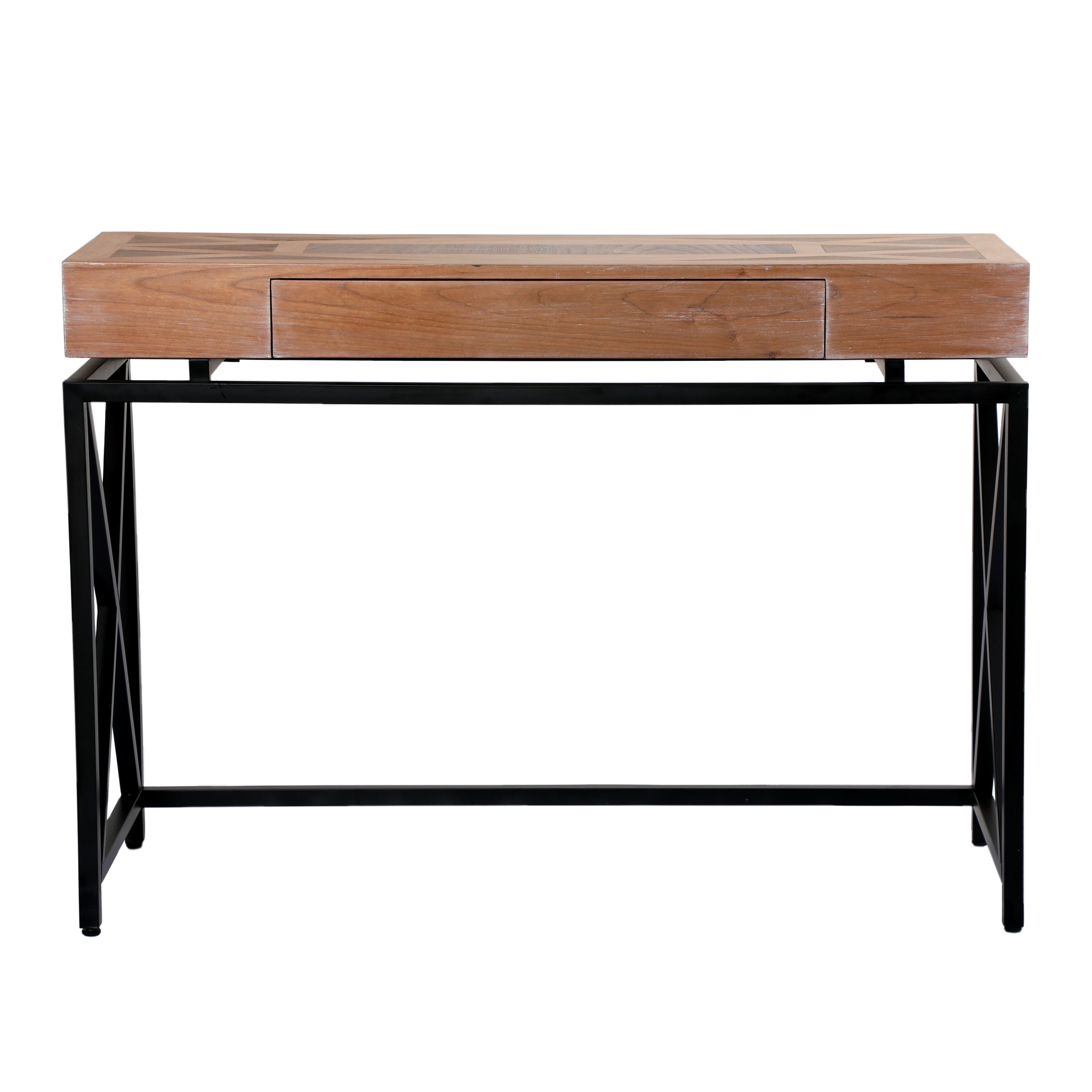 Box Console Metal & Wood