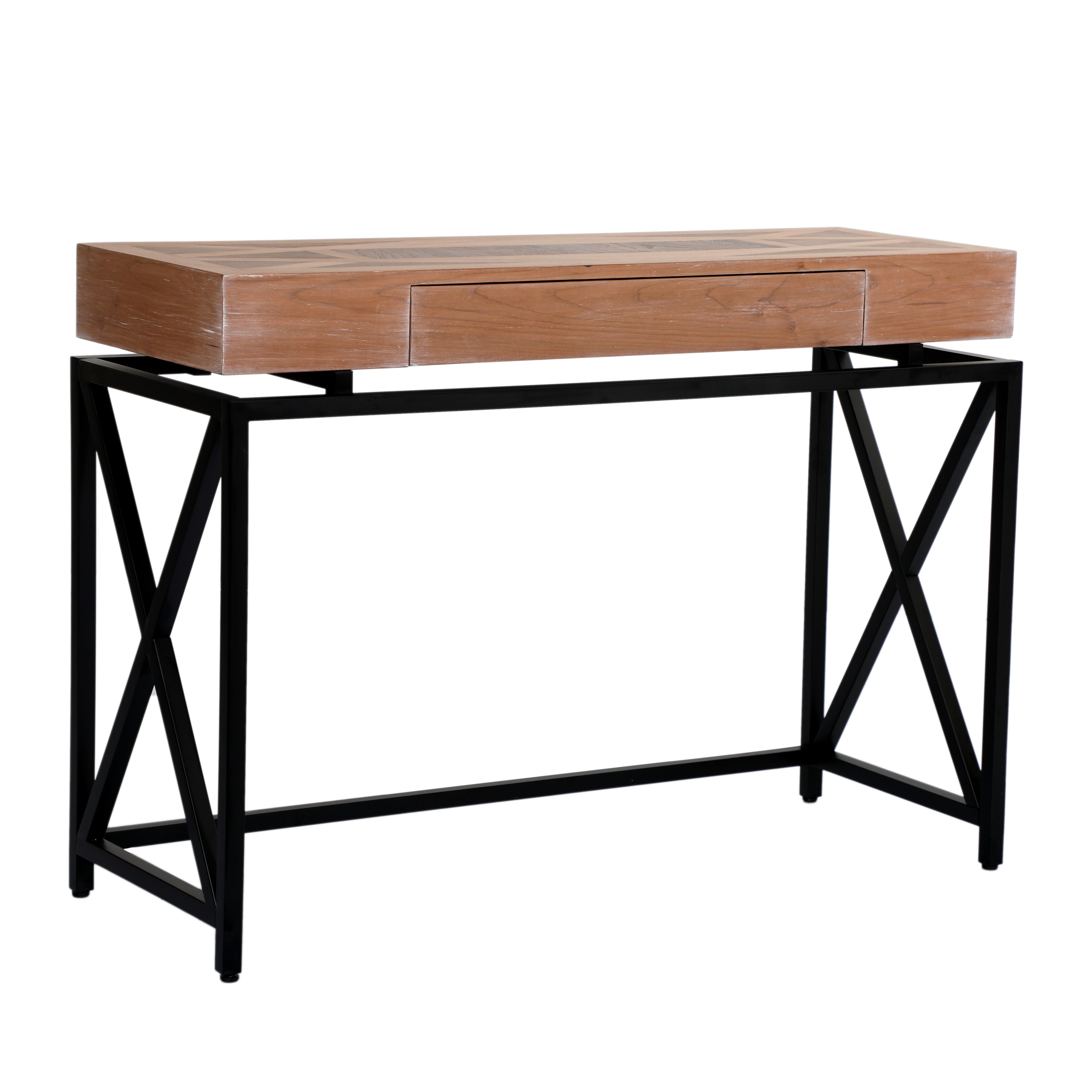 Box Console Metal & Wood