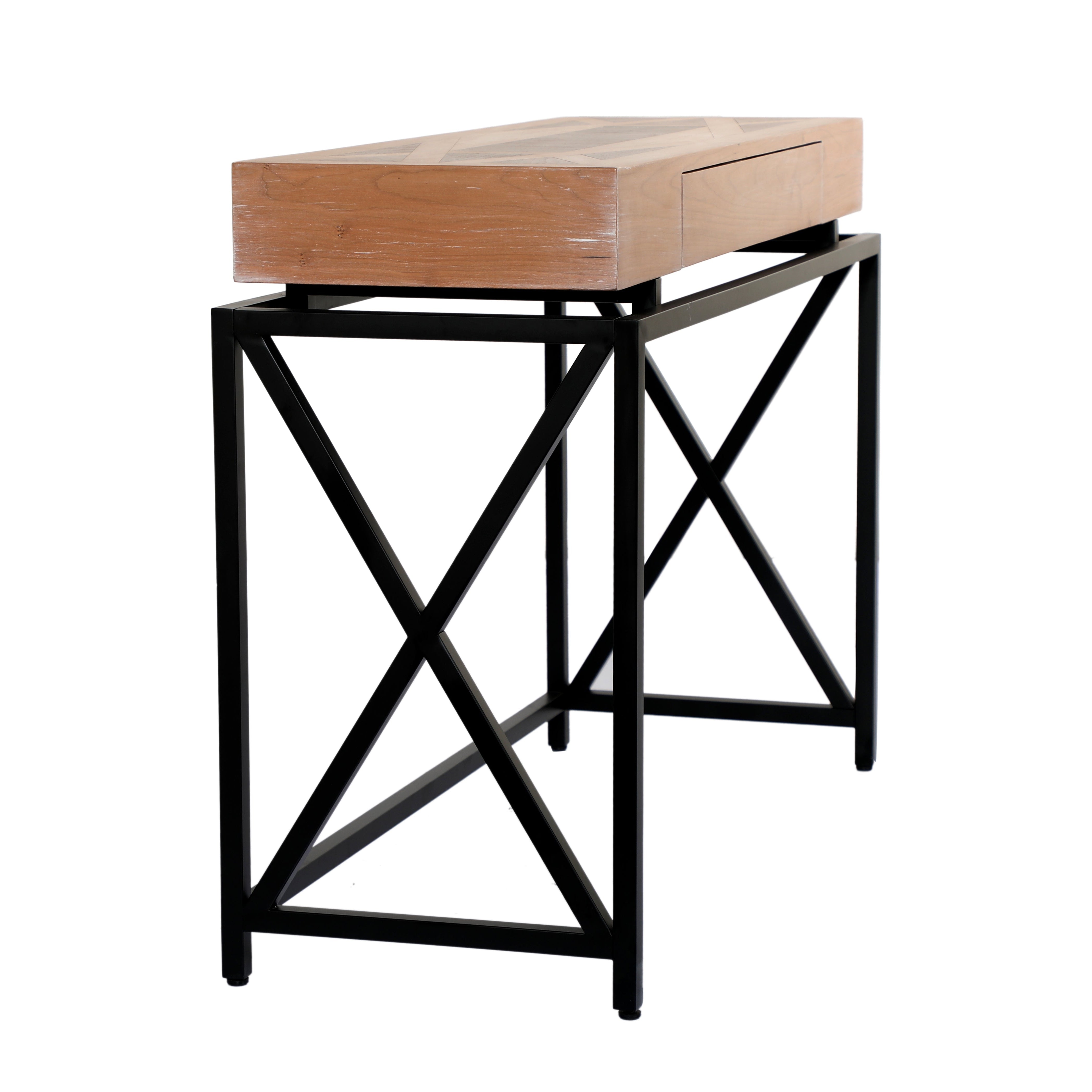 Box Console Metal & Wood