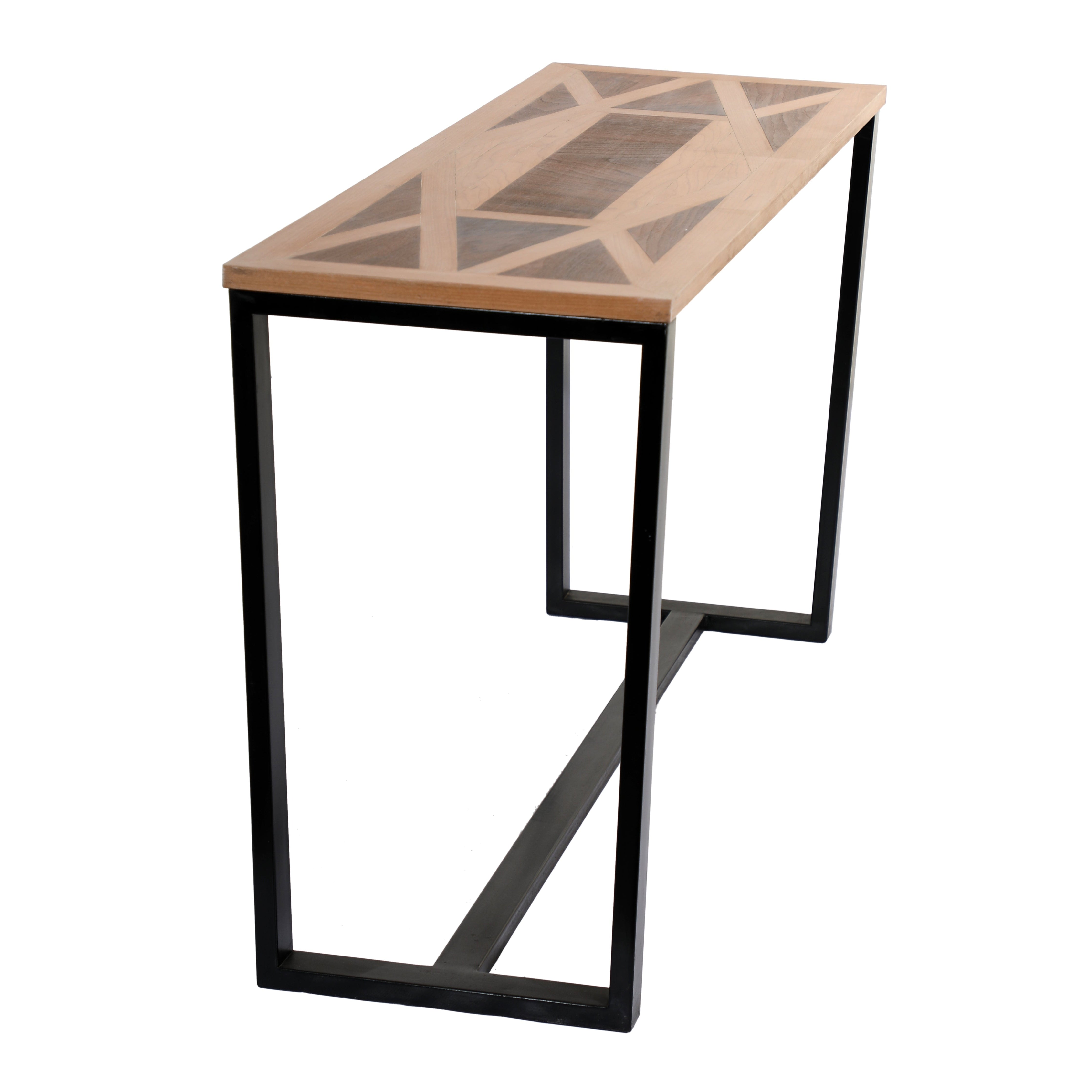 Elegant Console Metal & Wood